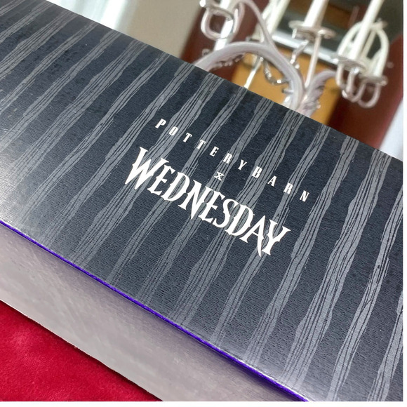 NEW Pottery Barn x Wednesday Addams Lot of 6 Ornaments Christmas Halloween Decor - Picture 13 of 13